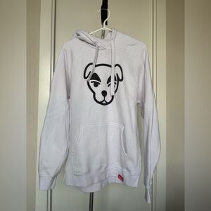 Nintendo Animal Crossing KKSlider White Thick Hoodie Unisex in US L Christmas